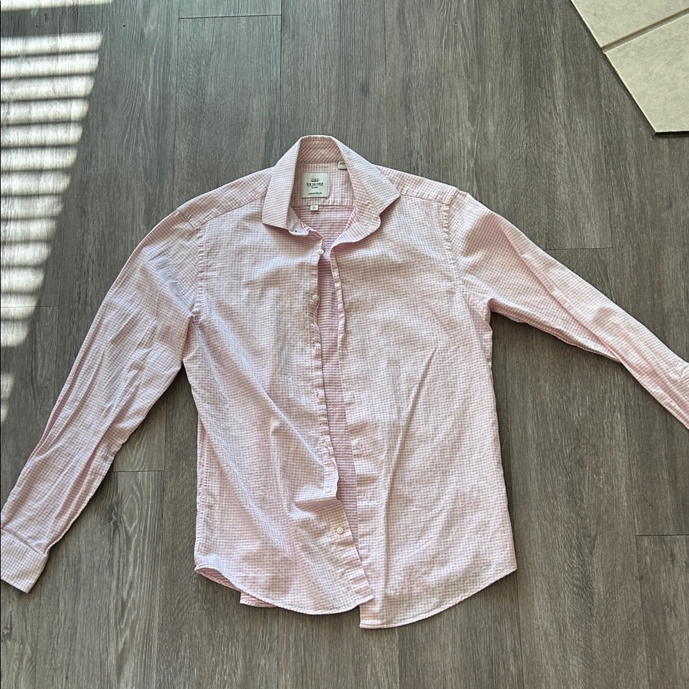 Ben Sherman Light Pink Striped Shirt